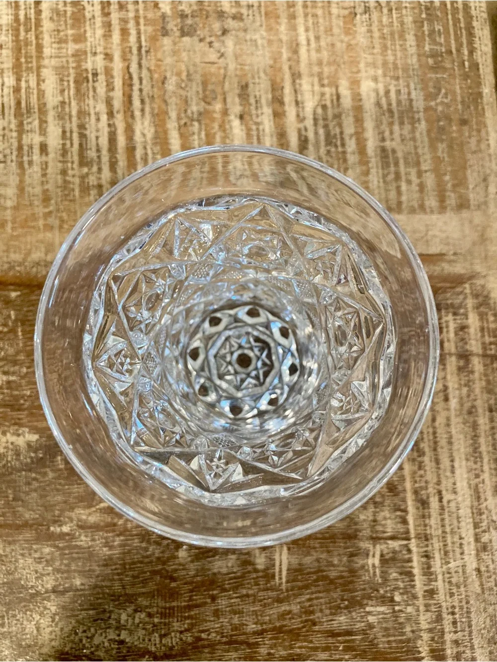 Fostoria Rosby Clear 8 Oz Flat Tumbler Flared Shape Pressed Glass
